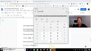 How To Insert Equations for Unit Analysis