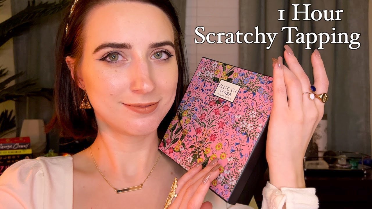 ASMR 1H Scratchy Tapping on Assorted Items (whispered)