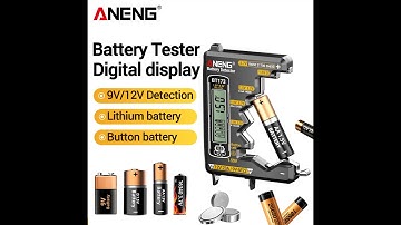ANENG BT173 Universal Battery Tester LCD Capacity Meter EDC Batteries Checker Pocket Gadget Tools
