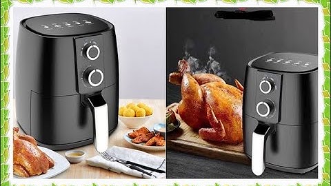 Nồi chiên không dầu dung tích 5 lít CAMEL cho rán, nướng, quay thịt