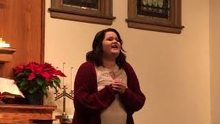 Shaye Hutson singing 