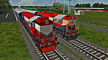 MSTS OR INDIAN RAILWAYS - SCR ROUTE