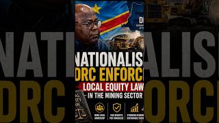 DRC Enforces Local Equity Laws in the Mining Sector #viral #fyp #DRC #Mining #Cobalt #Macroeconomics