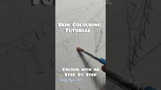 Skin Colouring Tutorial✨ #art #drawing #tutorial #skin #colors