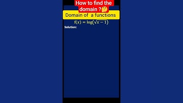 find the domain of functions #shorts #maths #relations #mathsshorts