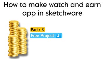How to make watch and earn app in sketchware | earning app in sketchware | #sketchware | HkAppsTech