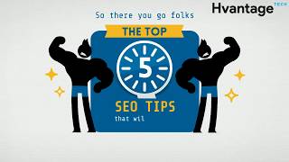 TOP 5 SEO TIPS OF 2020