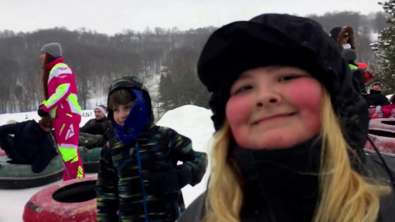 Snow Tubing Horseshoe Valley January 28, 2017 YouTube