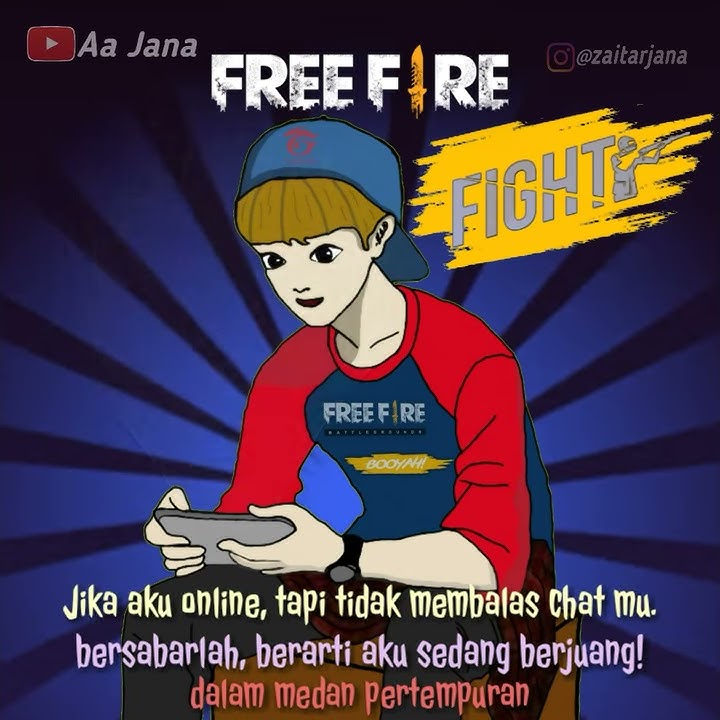Story WA buat para Gamer FREE FIRE keren...