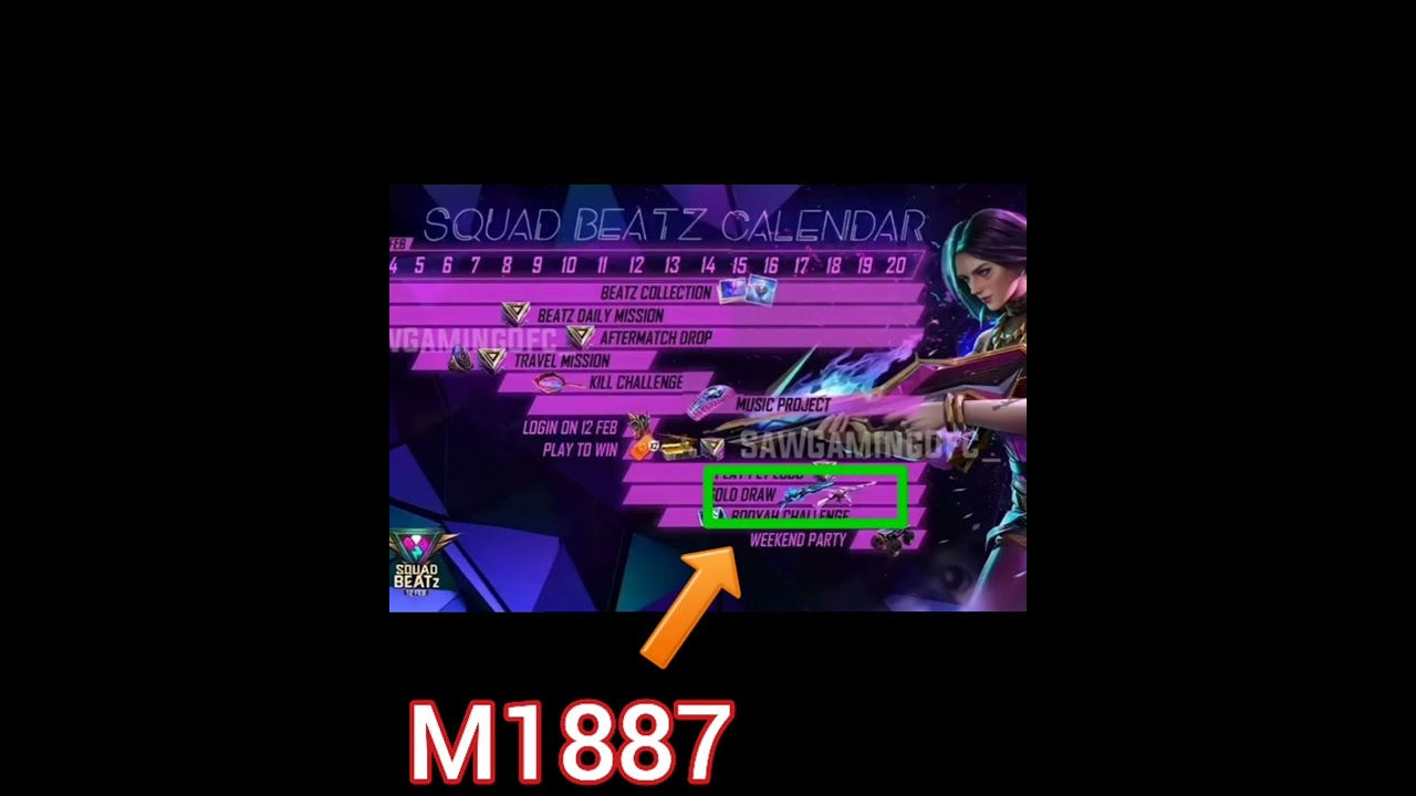 Squad Beatz Calendar