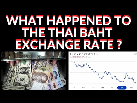 WHAT HAPPENED TO THE THAI BAHT EXCHANGE RATE V540