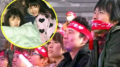 日本人有多“变态”？女团早上醒来才发现自己在台上，台下宅男都疯了 - 天天要闻
