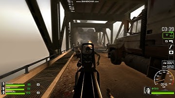 4K MW3 P90 EOTech "HEX" (for UZI SMG) (ADS) Left 4 Dead 2 Showcase Gameplay