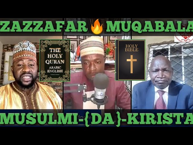 MUQABALA🔥Musulmi Da Kirista Kan Annabi Isah Allah ne {Jesus}. Anyi Barin Wuta🔥 Sarki Zaki class=