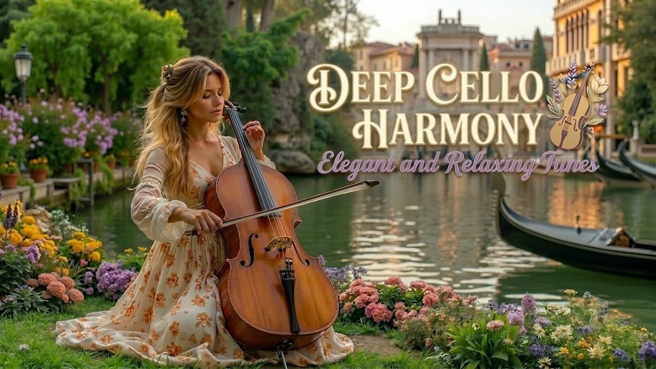 Deep Cello Harmony - Emotional Cello Music for Study and Calming Your ...