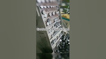 How to automatically load and feed the induction heating furnace?