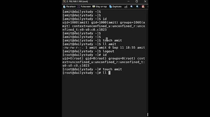 What is the default file/dir permission for normal user and what are the permission for root user.