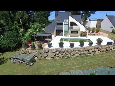 Maison d’architecte - 3 Chambres - Bar – Piscine – Jardin - Étang