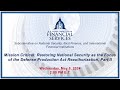 Mission critical restoring national security as the focus of defense production eventid117274