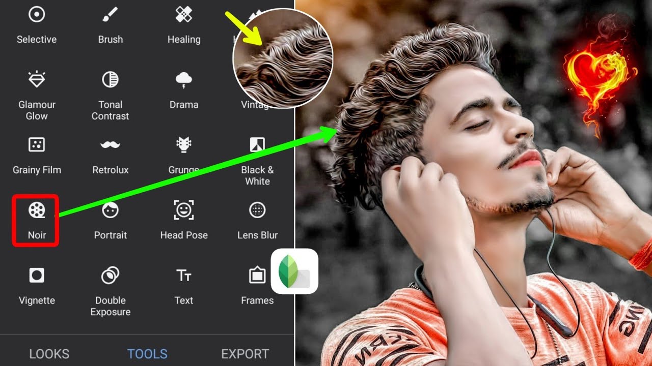 Snapseed New Hair Style Editing Oil Paint Photo Editing Snapseed Face