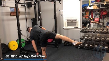 Single Leg RDL w/ Hip Rotation