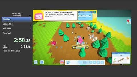Autonauts Tutorial % | 4.54.95