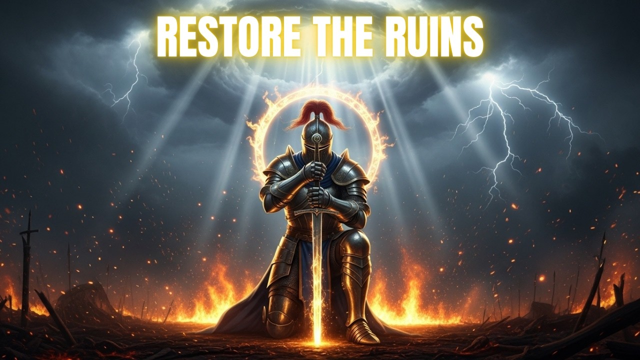 Restore the Ruins | Epic direct, cinematic Music | Chantable #prayer #rain #templar #epic