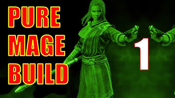 Skyrim Pure Mage Walkthrough NO WEAPONS NO ARMOR Part 1 - How to Do a Pure Mage Power Start!