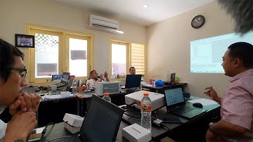 PowerBuilder Mobile App Workshop with IT Team of Semen Gresik Hospital