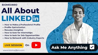 LinkedIn Masterclass : All About LinkedIn - Profile, Jobs, Internships, Content Creation & Much More