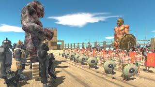 [ Battleship War ] Humans VS Mutant Primates - Animal Revolt Battle Simulator screenshot 4