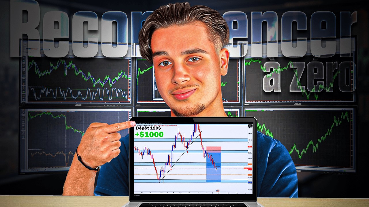 De 0 à 6 chiffre en trading, voila ce que je ferais pour réussir - YouTube