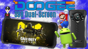 DOOGEE S98 DUAL SCREEN OCTA CORE - 8GB RAM - SMARTPHONE GAMING - RETRO GAMING - ANDROID 12  UNBOXING