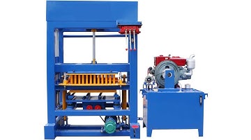 QT4 30 diesel engine brick block making machine price list sales in Rwanda