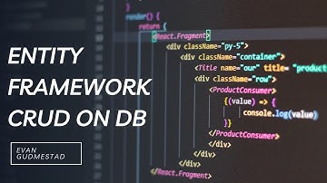Entity Framework Tutorial - CRUD on Database with C# and LINQ in VS 2022