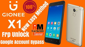 Gionee X1 Frp Unlock | Bypass Google Account [Easy Method]