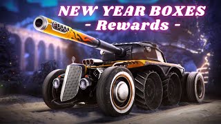 World of Tanks NEW YEAR BOXES - Rewards