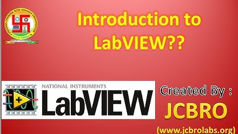 Introduction to LabView