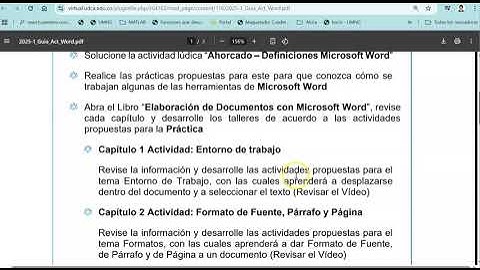 Video Tutorial Módulo Microsoft Word - Curso Informática Básica 2025-1