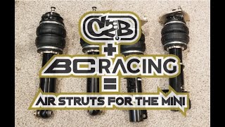 Coilover to Airstrut conversion kit. (Bag over coilover) – C2B suspension