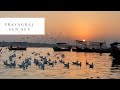  prayagraj sangam  sun set  view   allahabad sangam  sidz vlogz    