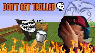 No acepto el resultado 😠😓 | Don't get trolled | Minecraft