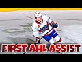 COLE CAUFIELD WHAT A PLAY ! (First AHL Assist)