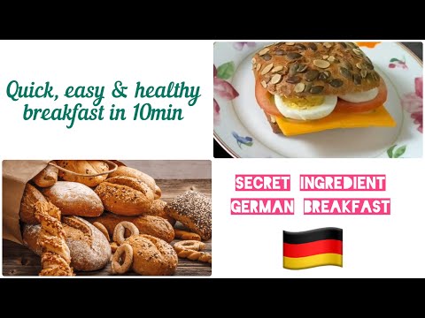German bread sandwich