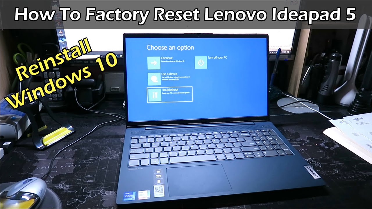 How To Factory Reset Lenovo Ideapad 26 Laptop & Reinstall Windows 26 (26)