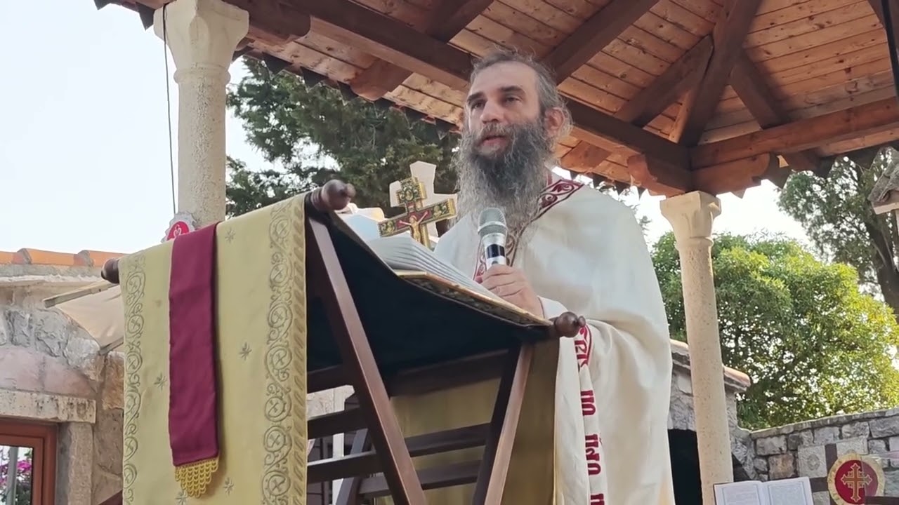 Проповед о. Василија на 14. недељу по Педесетници