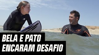 Pato Teixeira e Bela Nalu surfam na onda MAIS LONGA do mundo | Psicopato | Canal OFF