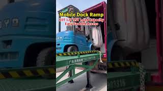 Loading and unloading containers can become much more efficient with the right equipment.#dockramp