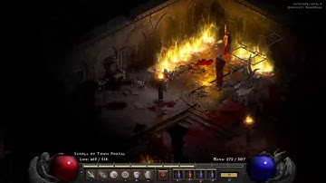 Diablo 2 Resurrected. Meteorb Sorceress.Nightmare