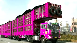 MOBIL TRUK DANCE TIKTOK - TRUK JOGET JOGET LUCU !! XE TẢI NHẢY TIK TOK